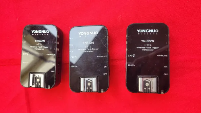 3 Radioflashs Nikon R$250,00 cada, modelo yongnuo YN-622Ni-TTL nikon