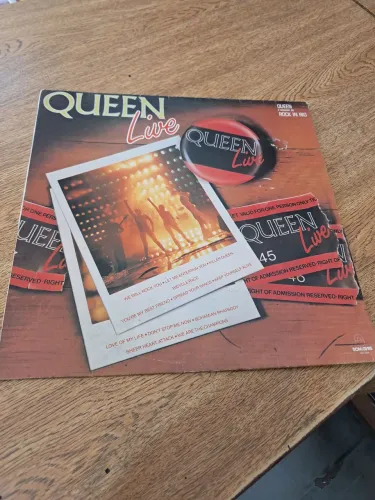 Lp Queen Live Rock in Rio- Som Livre 1985 - raridade