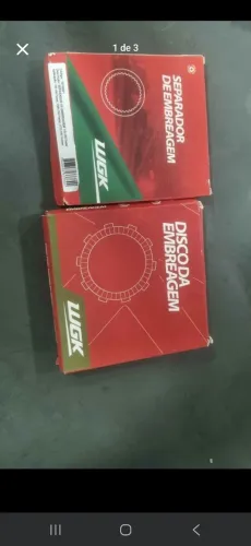Disco e separador de embreagem fazer, factor e crosser 150