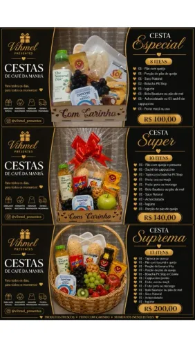 CESTA DIA DAS MÃES 