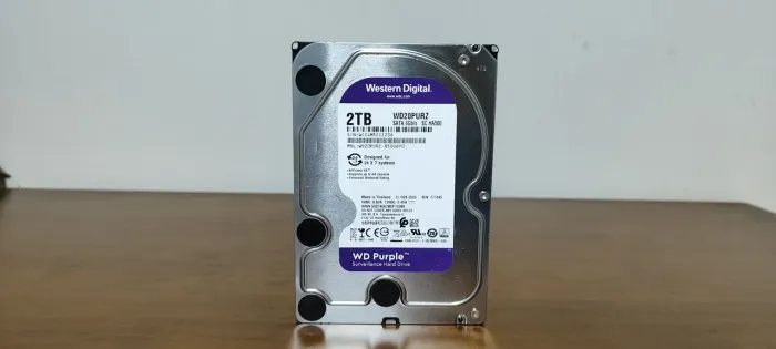 HD WD PURPLE 2 TB EM PERFEITO ESTADO