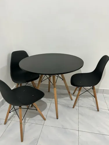 Mesa sala cozinha c 4 cadeiras 