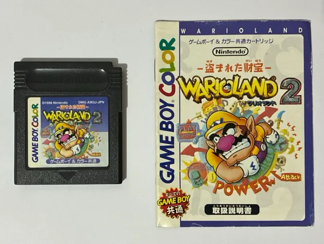 Wario Land 2 JPN + Manual