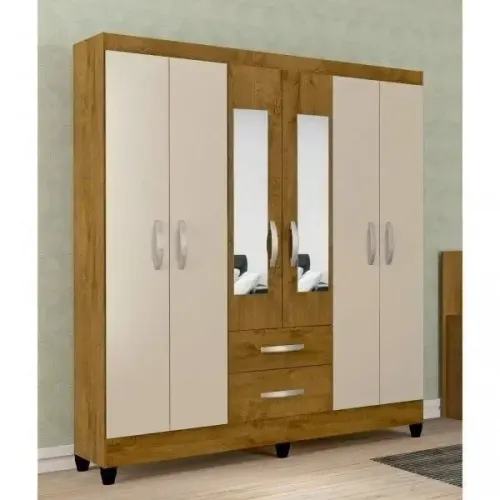 Guarda Roupa Real 6P - direto da fábrica