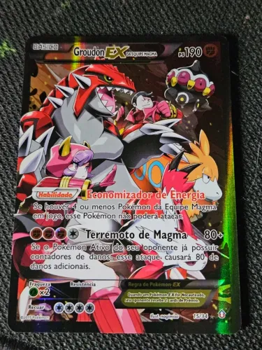 Duas Groudon-EX da Equipe Magma (15/34)