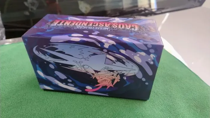 Caixa VAZIA ETB Pokémon Caos Ascendente Greninja Original