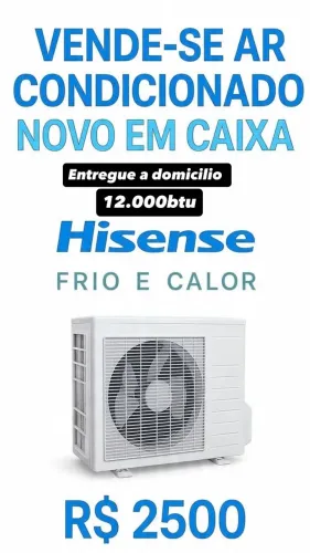 Ar acondicionado frio e calor 18.000btu