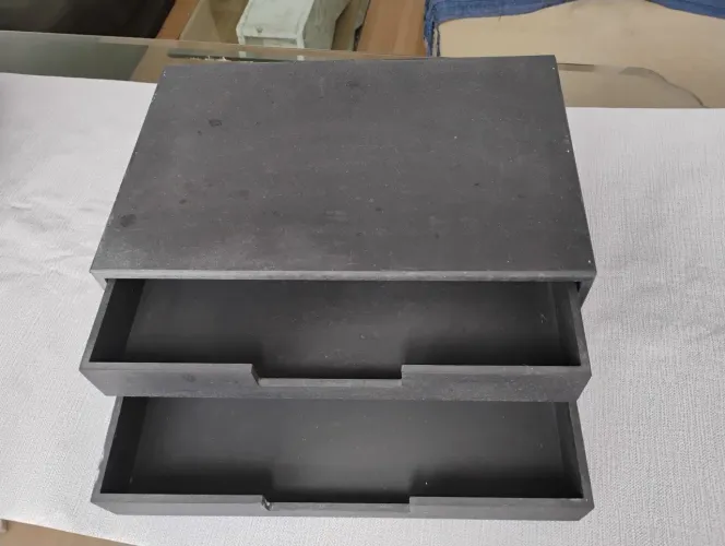 Mini Gaveteiro Organizador Multiuso de Mesa (2 Gavetas) - Para Restaurar