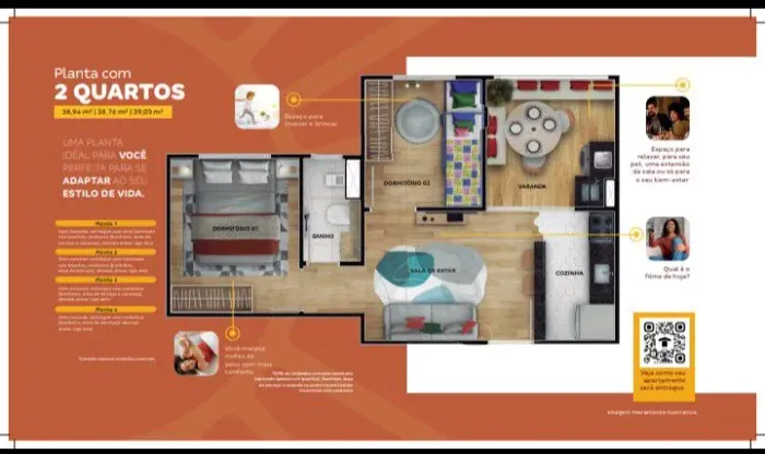 Apartamento Tenda - o melhor custo benefício dentro de Fortaleza 