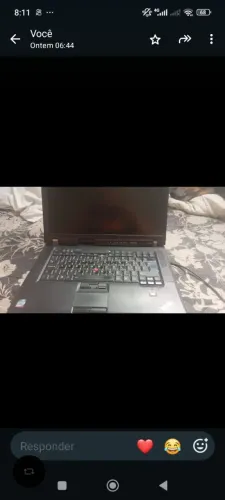 Notebook usado antigo