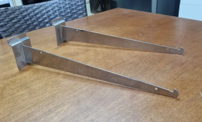Suporte para Prateleira para Painel Canaletado 35 cm (Par)