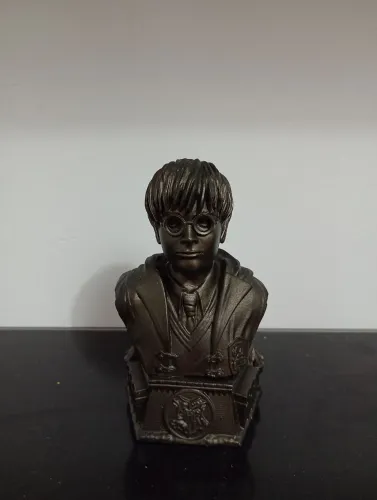 Busto Harry Potter Colecionável Hogwarts Warner Bros Estátua Geek Decoração