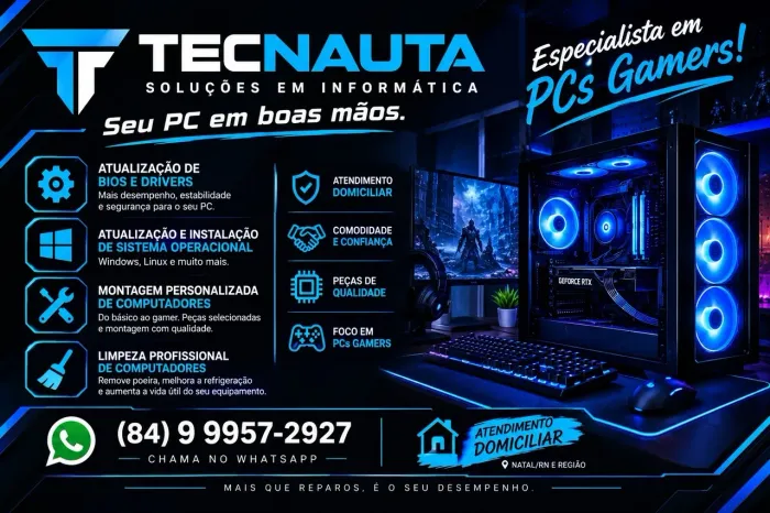 Limpeza e Atualização de Computadores