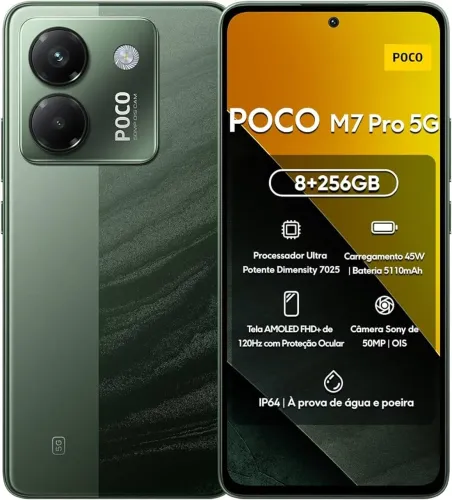O POCO M7 Pro 5G 256 gigas