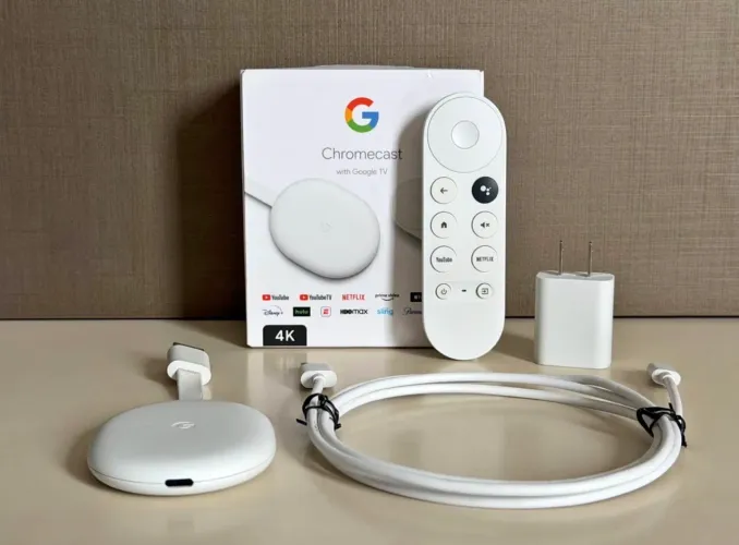 Cromecast com controle