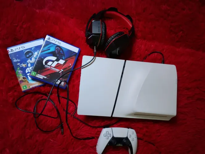 Ps5 slim com disco