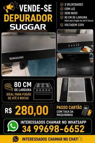 Vendo depurador 80 cm