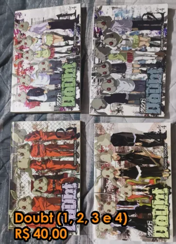 Mangá Doubt (4 volumes)