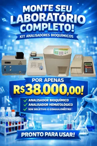 Equipamentos Laboratório - kit completo Micros 60 Bioplus CLOTIMER Íons seletivos