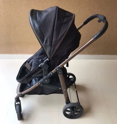Carinho de bebê Moisés