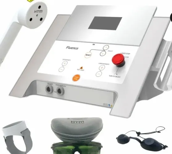 Aparelho de fototerapia laser e led 