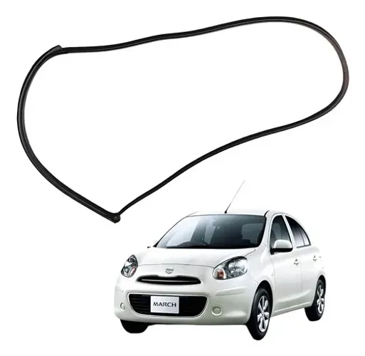Borracha Porta Traseira Direita Nissan March 2014 (usado)