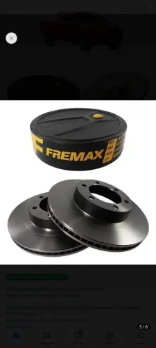Par de disco de freio dianteiro ventilado para Hilux e SW4 
