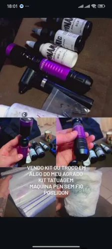 kit tatuagem