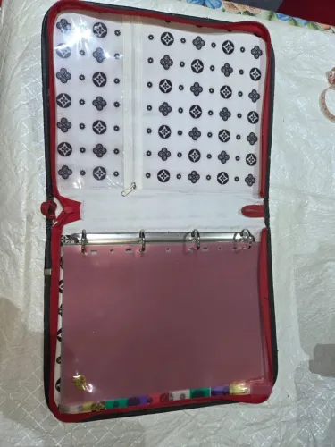 Fichário feminino preto