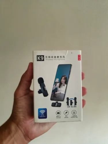 Microfone sem fio lapela - novo nunca usado