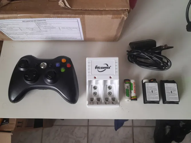 Controle Xbox 360 kit