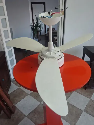 Ventilador de teto ventsol com luminária