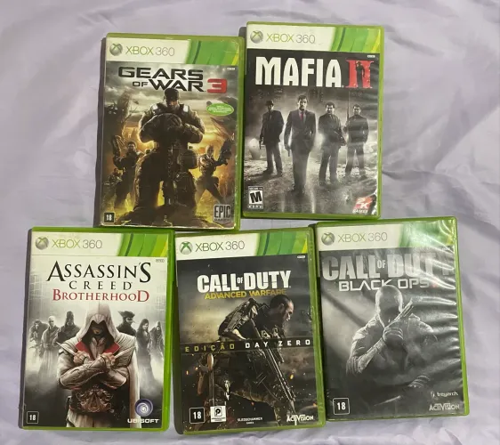? Jogos originais Xbox 360 - lote
