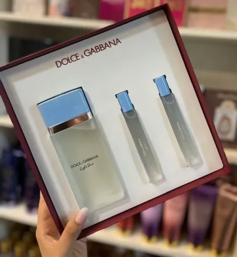 Dolce&Gabbana Light blue 100ml + 2 Perfumes de bolso 10ml 