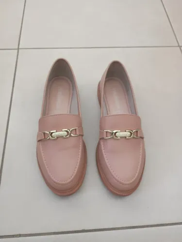 Mocassim Sapato Moleca 38 Nude NOVINHO