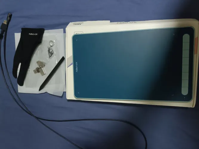 Mesa digitalizadora XP-Pen Deco LW azul mal usada