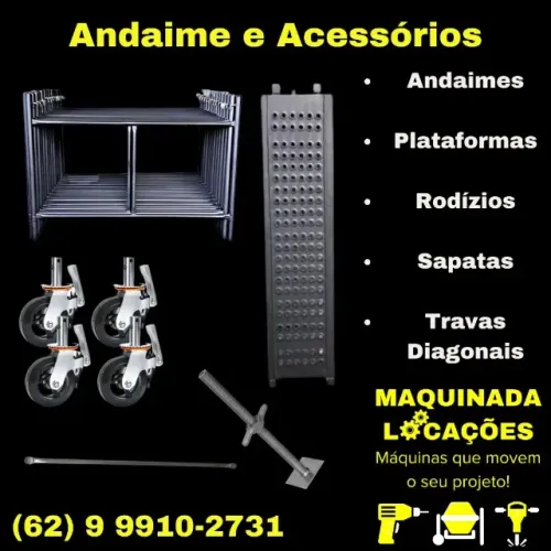 Aluguel de Andaimes e Acessórios - Entrega Rápida
