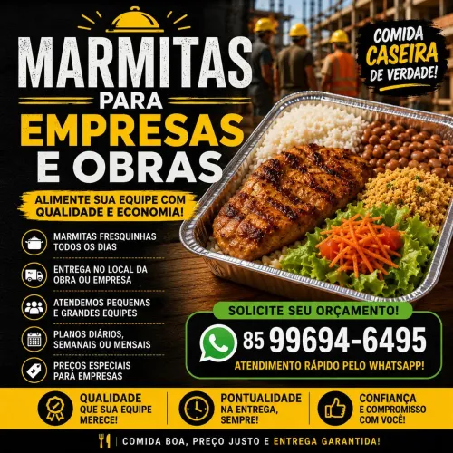 MARMITARIA - ATENDEMOS EMPRESAS E OBRAS
