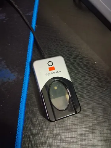 Leitor biométrico USB digital persona