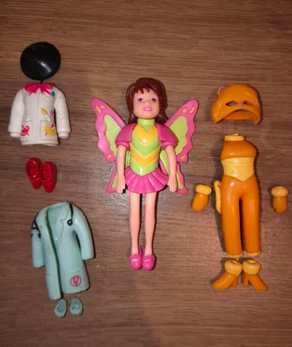 Boneca Polly Pocket Lila com acessórios