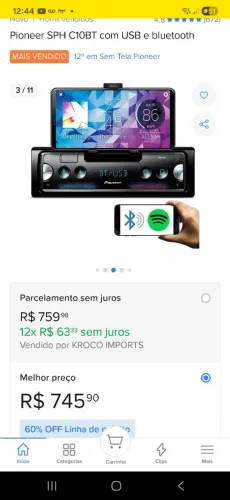 Multimidea pioner top de linha