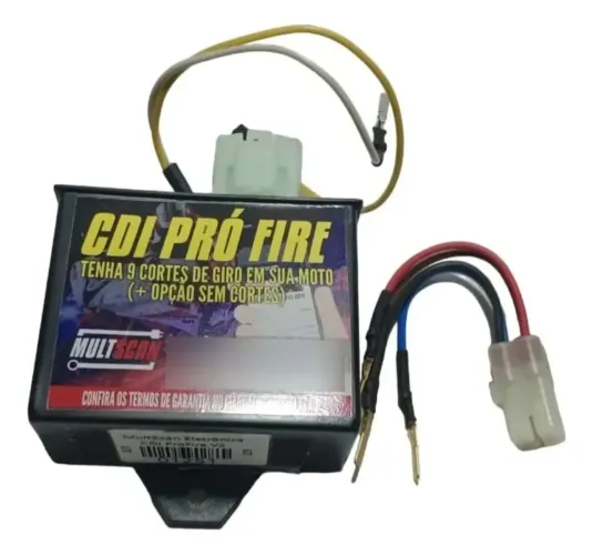 CDI Multiscan Universal - Para qualquer moto 9 Cortes de Giro