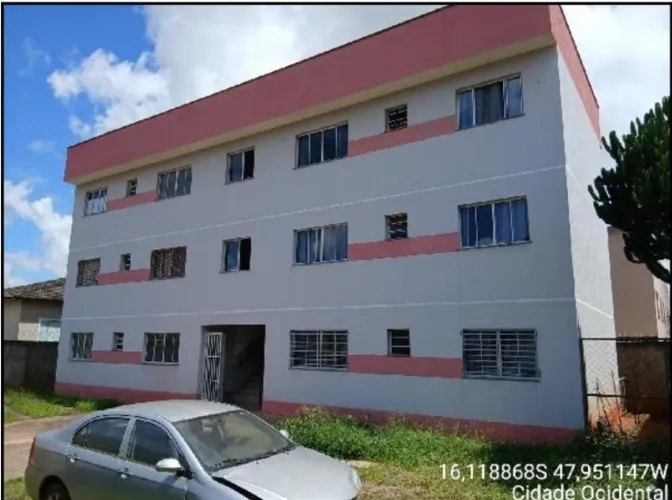 Apartamentos térreo com suíte e quintal grande.na ocidental até 100% financiado