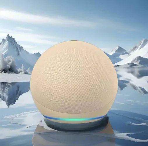 Caixa de som com Bluetooth, LED modelo alexa de um aparelho super BASS