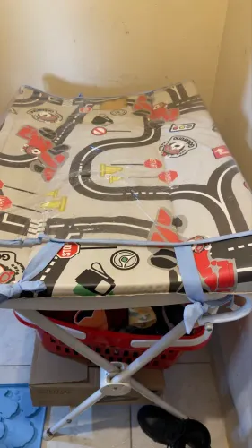 Vendo banheira com suporte e trocador 