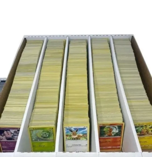 Bulk cartas pokémom 50+ex sem repetir