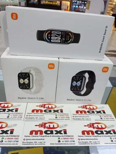 Promoção de relógio smartwatch Xaiomi