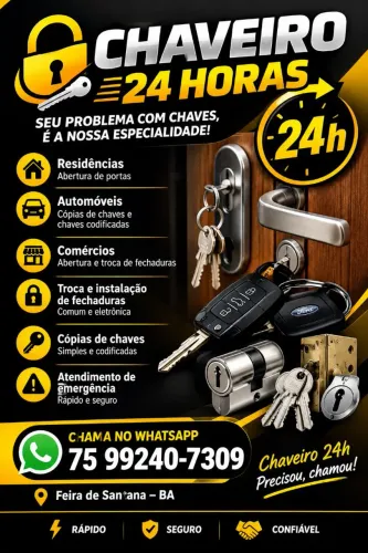 Chaveiro 24 hrs