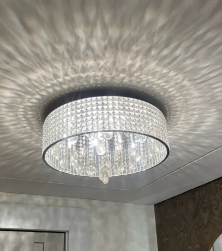 Luminária de Teto em Cristal veradeiro (Lustre)