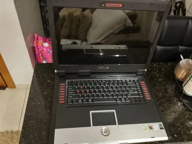 notebook Asus gamer g2s - usado - tela não funcionando